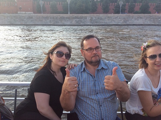 Прогулка на кораблике по Москве-реке